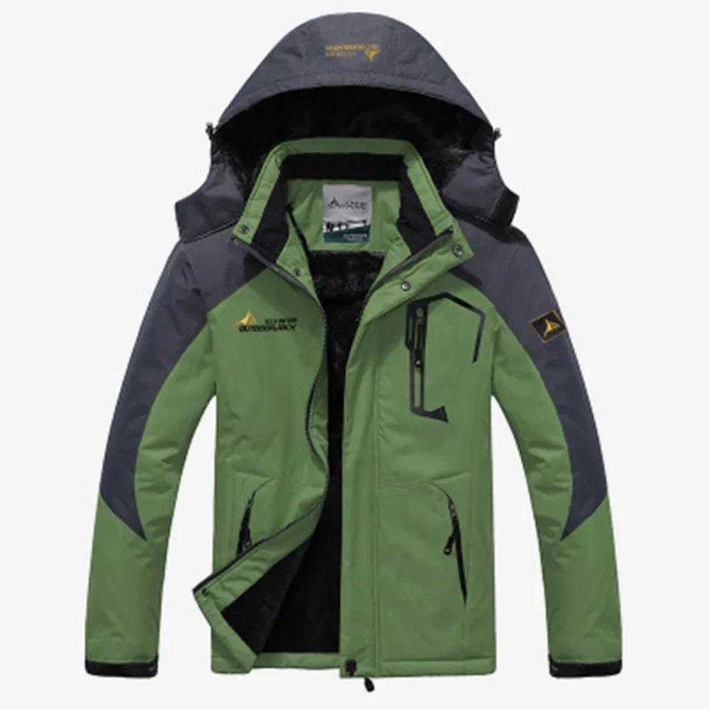 Men'S Winter Parka With Fleece Lining