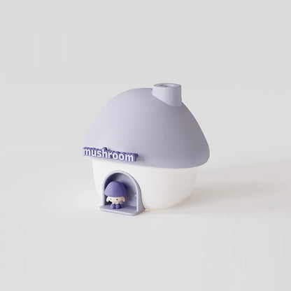 Mushroom House Ultrasonic Humidifier With Colorful Lighting