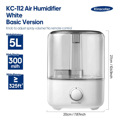 3L Air Humidifier With Remote And Timer Control
