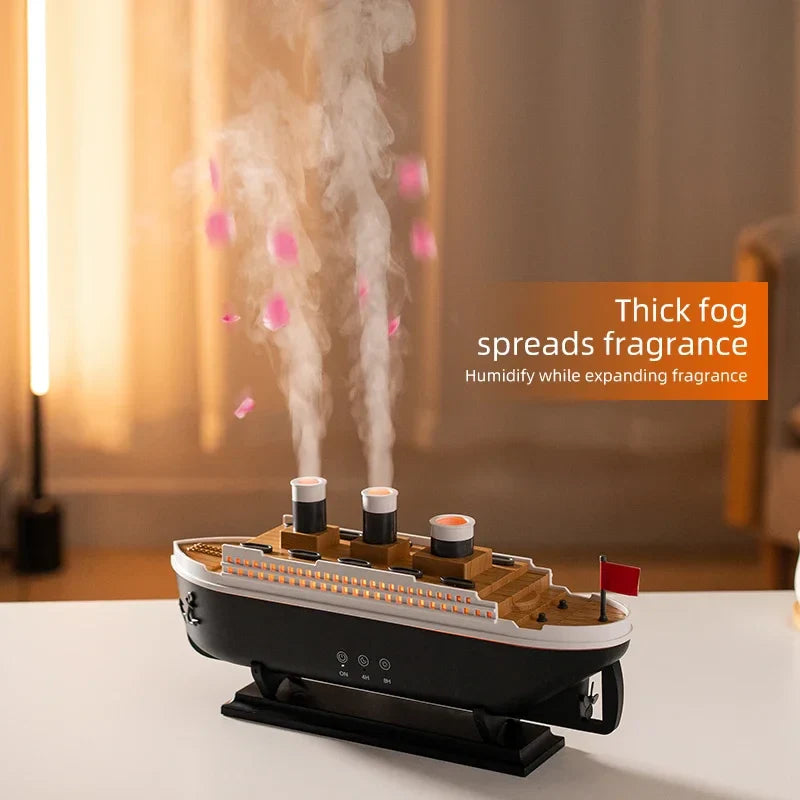 Titanic Aroma Diffuser With Jellyfish Spray