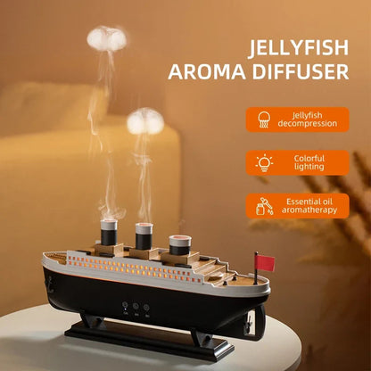 Titanic Aroma Diffuser With Jellyfish Spray