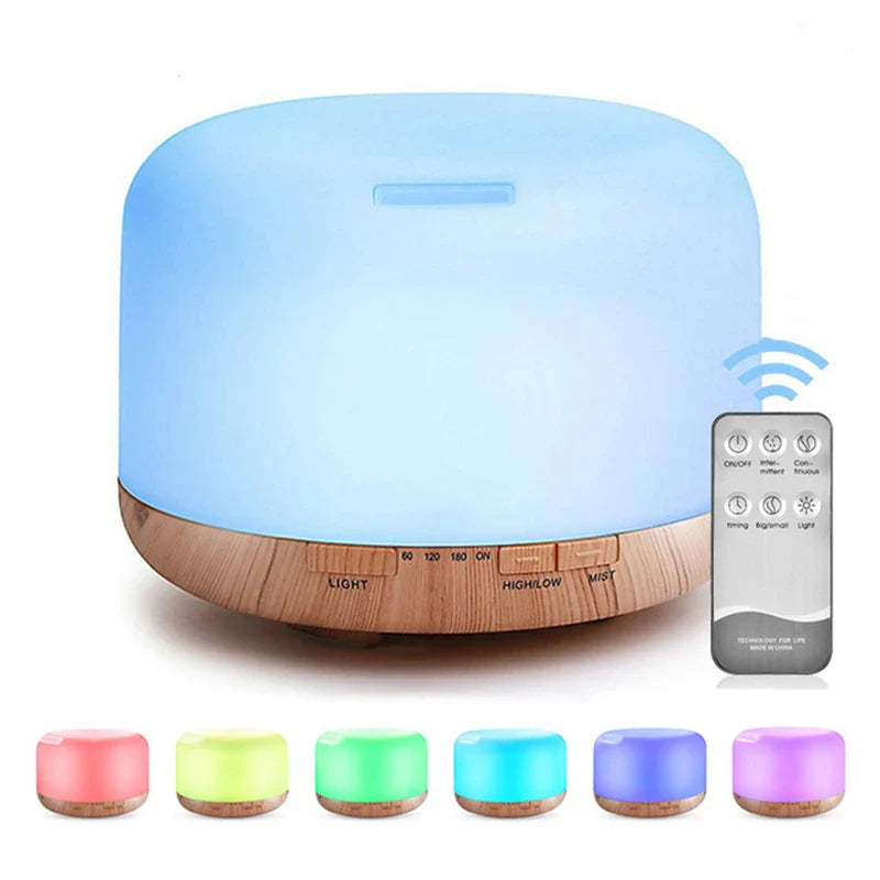 Usb Aroma Diffuser & Humidifier With Remote Control