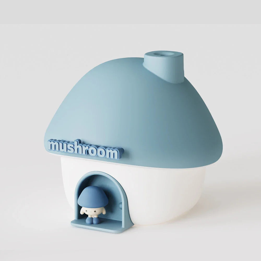 Mushroom House Humidifier With Colorful Lights