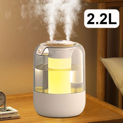 2.2L Usb Air Humidifier With Led Night Light