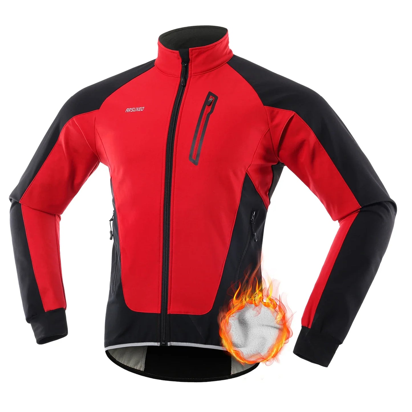 Men'S Waterproof Thermal Cycling Jacket