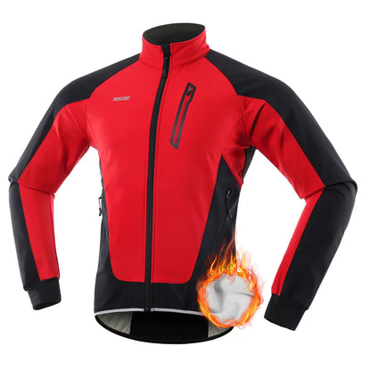 Men'S Waterproof Thermal Cycling Jacket