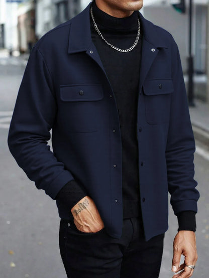 Men'S Wool Blend Jacket For All Seasons