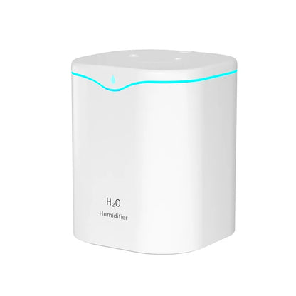 Usb Air Humidifier With Dual Spray And 2000Ml Capacity