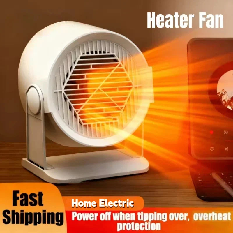 Compact Desktop Heater With Quick Heating Protection
