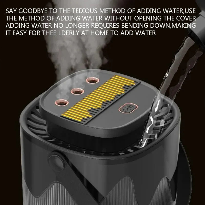 3L Portable Ultrasonic Air Humidifier With Aromatherapy Function