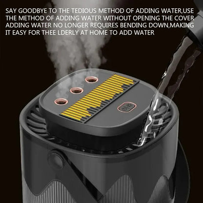 3L Portable Ultrasonic Air Humidifier With Aromatherapy Function