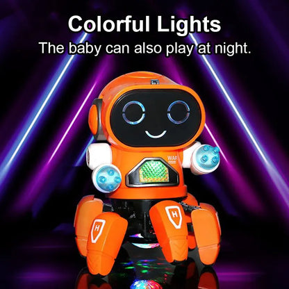 Octopus Dance Music Robot Toy For Kids
