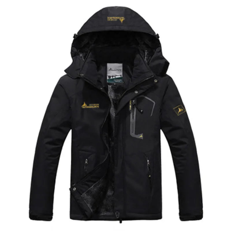 Men'S Winter Parka With Fleece Lining