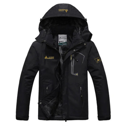 Men'S Winter Parka With Fleece Lining
