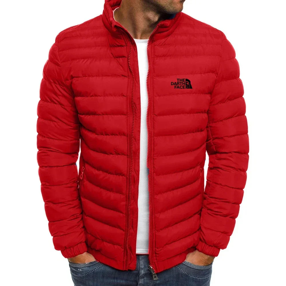 Men'S Autumn Winter Stand Collar Slim Jacket