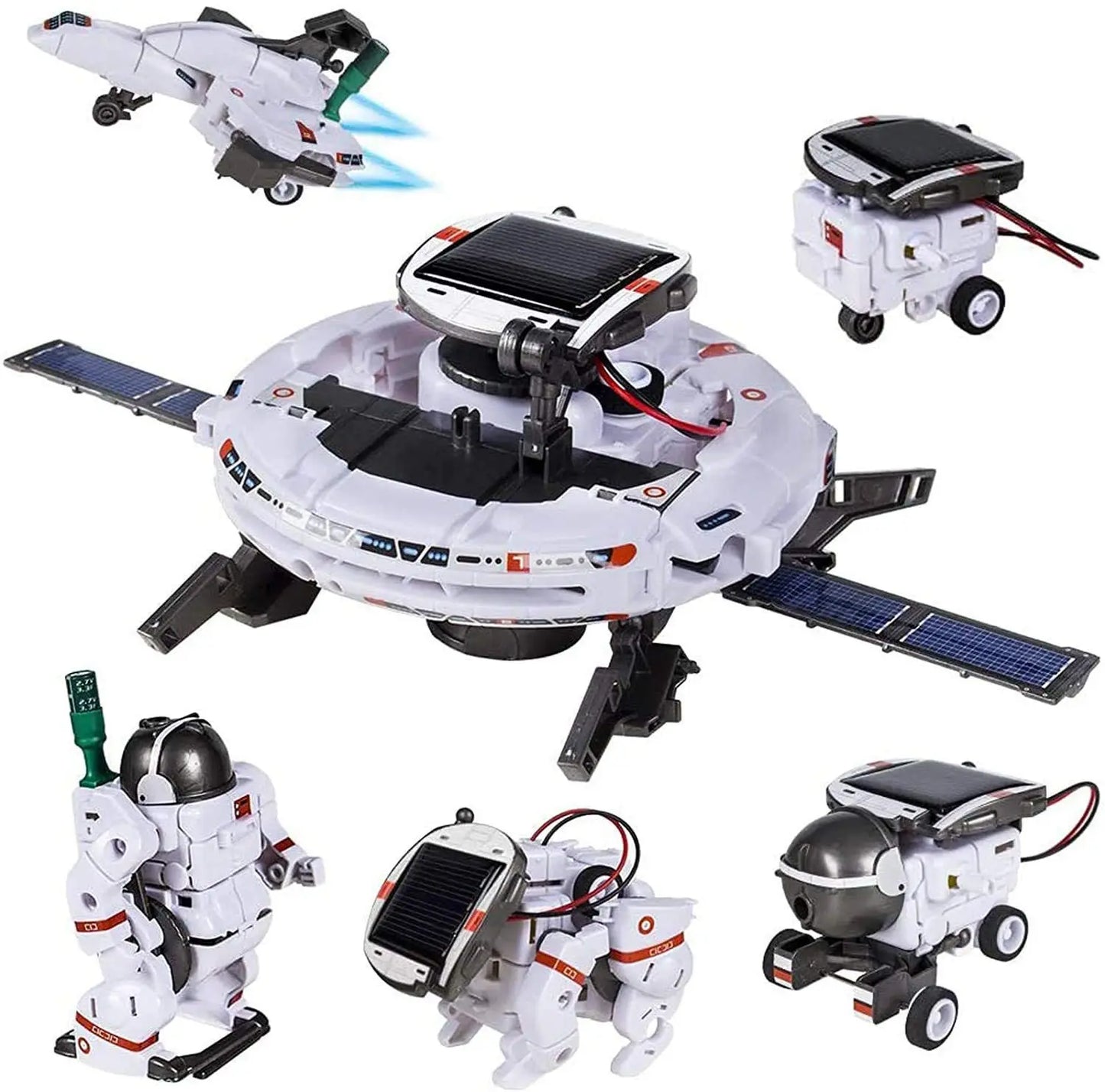 6-In-1 Solar Stem Robot Kit For Kids