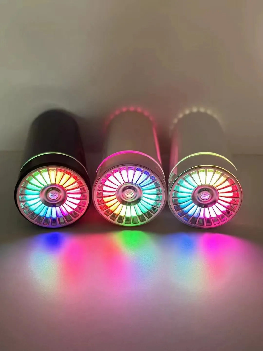 Wireless Car Humidifier With Rgb Led Lights