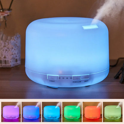 Usb Essential Oil Diffuser With Colorful Lights