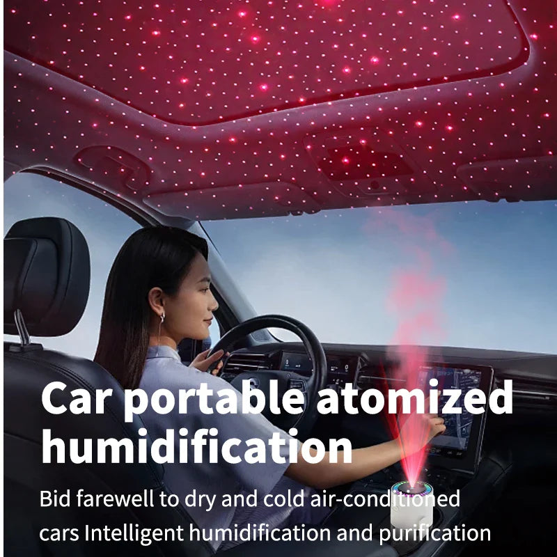 Usb Starry Sky Car And Room Humidifier