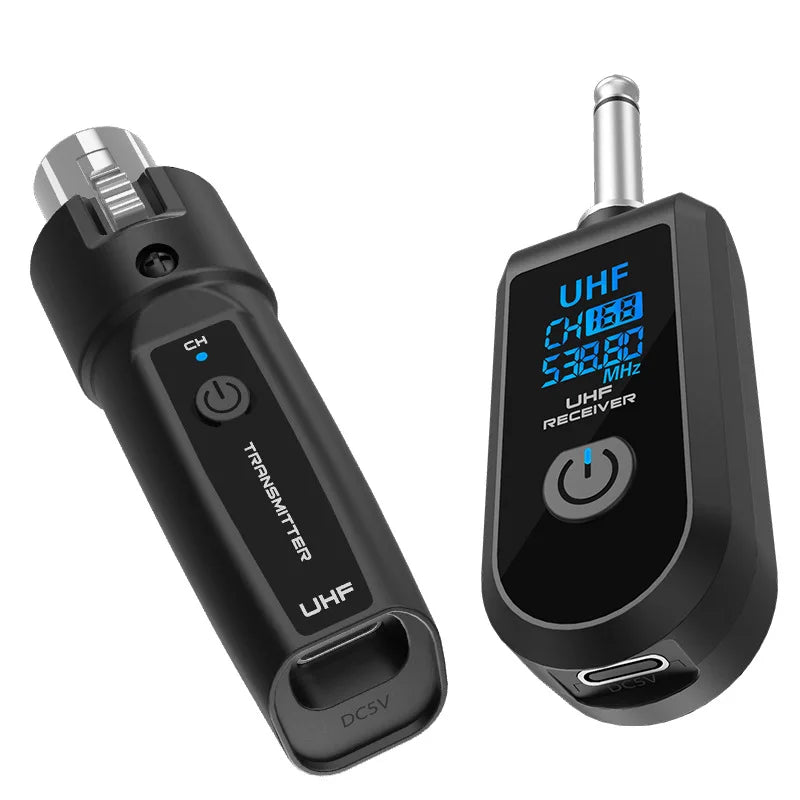 Wireless Microphone System Xlr Adapter For Audio Devices