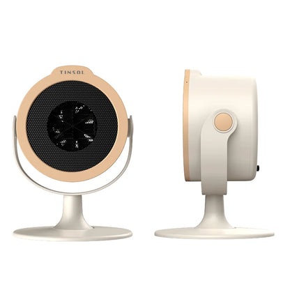 Compact Desktop Heater With Two-Level Warmth Adjustment