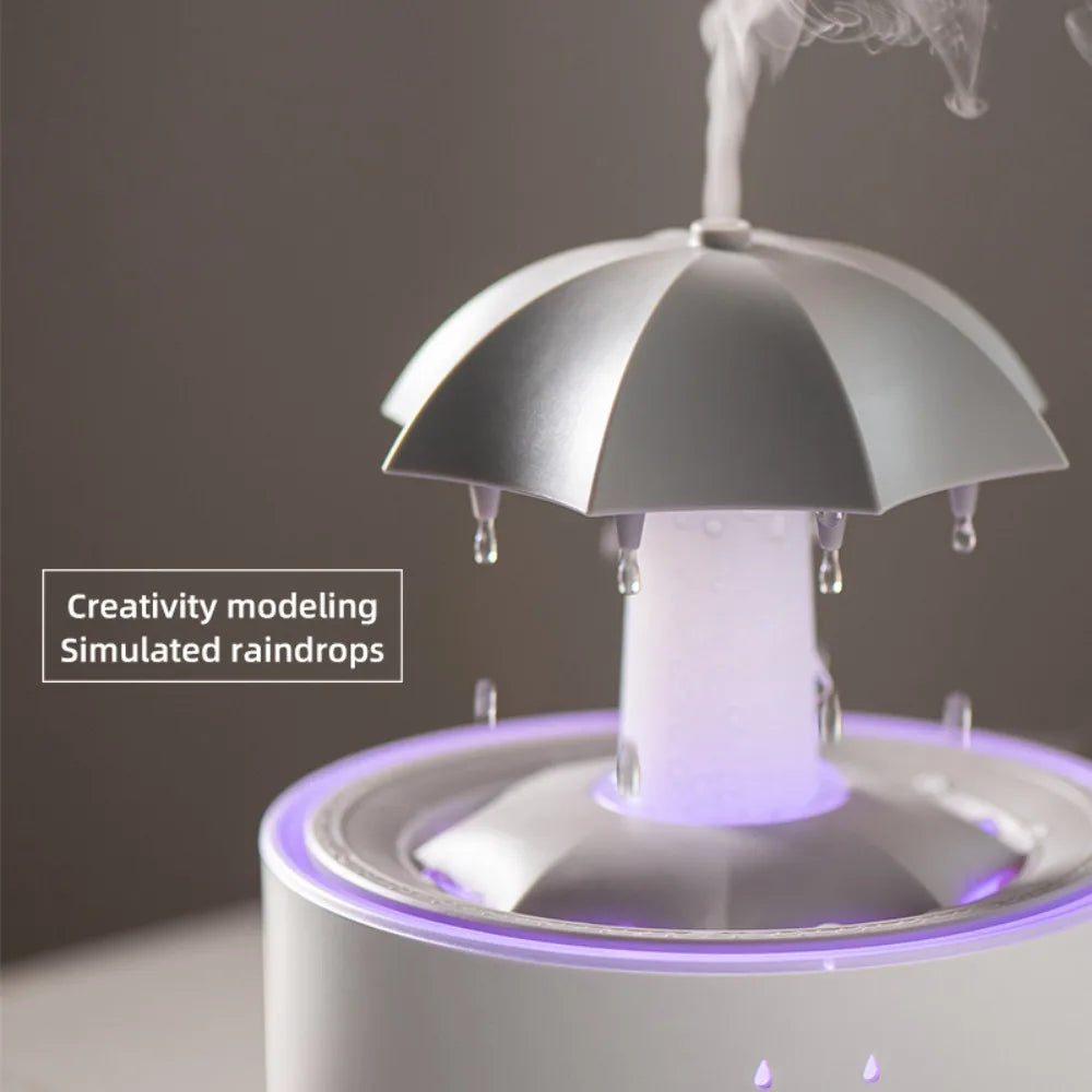Colorful Rotating Humidifier With Night Light And Aroma