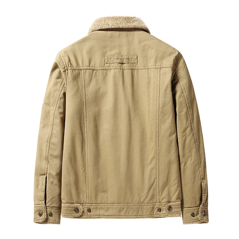 Men'S Fleece Warm Winter Casual Jacket