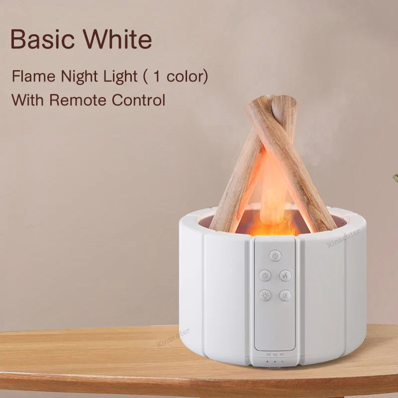 Simulated Flame Ultrasonic Aroma Diffuser Mist Maker