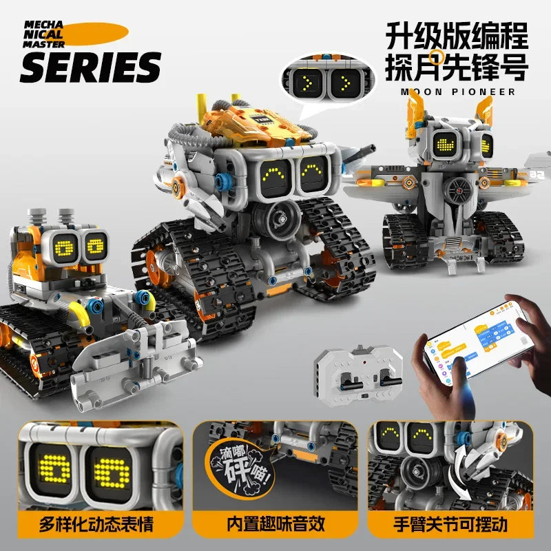 Remote Control 3-In-1 Rc Robot Building Blocks