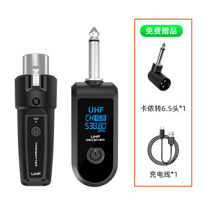 Wireless Microphone System Xlr Adapter For Audio Devices