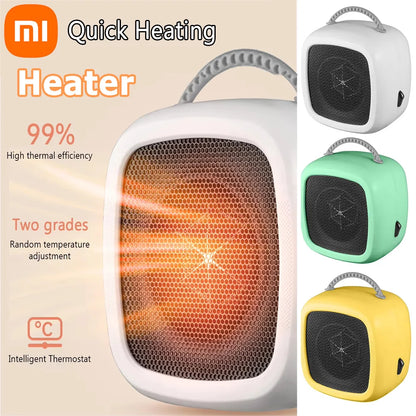 Portable Desktop Electric Heater With Fast Heating