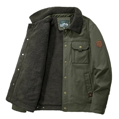 Men'S Fleece Warm Winter Casual Jacket