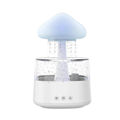 Ultrasonic Aromatherapy Humidifier With Night Light & Rain Sounds