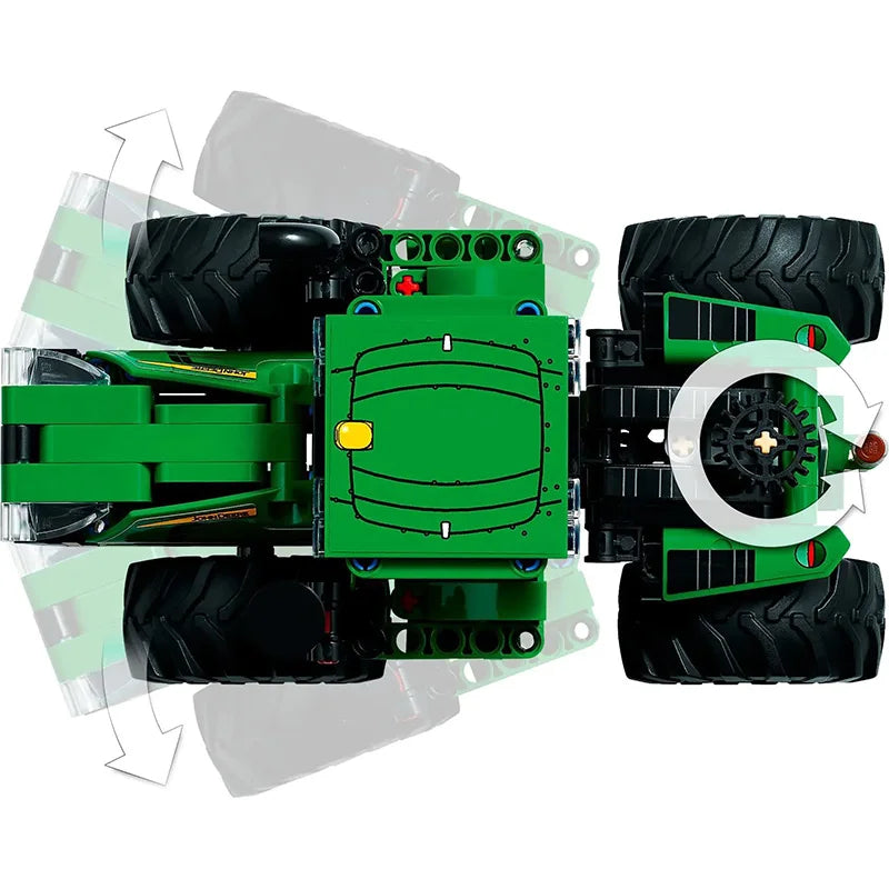 Technical Tractor Model Building Blocks Set