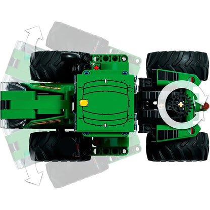 Technical Tractor Model Building Blocks Set