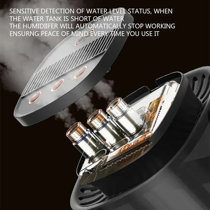 Large Capacity 3L Air Humidifier With Usb And Light