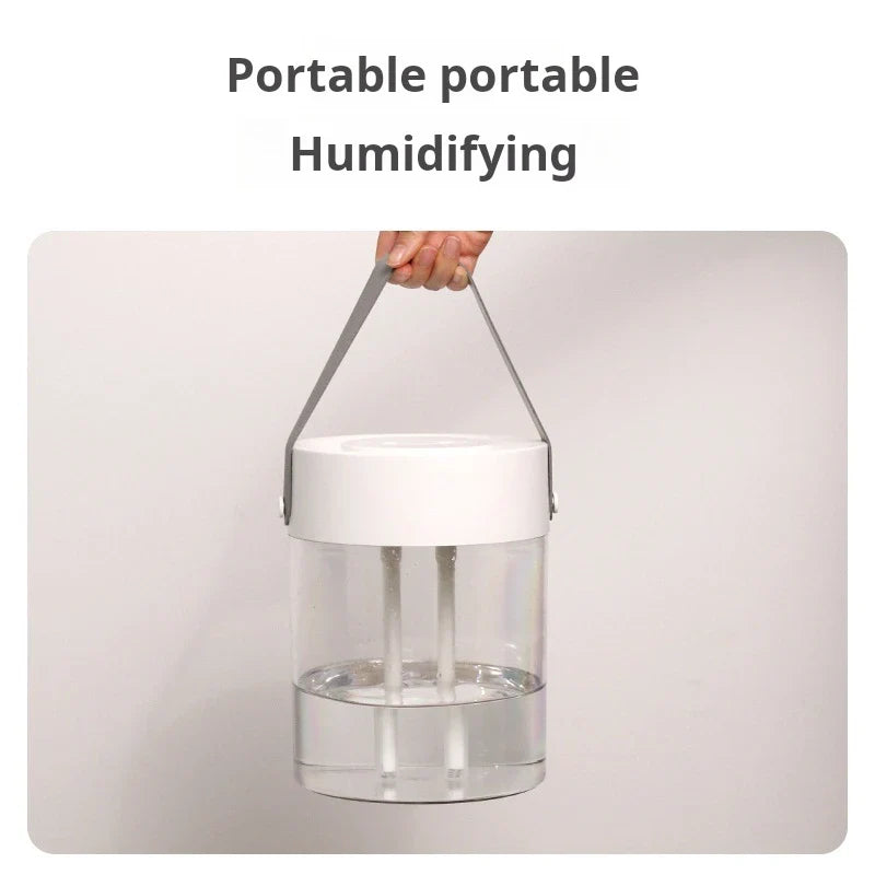 3L Double Spray Usb Humidifier With Night Light