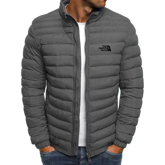 Men'S Autumn Winter Stand Collar Slim Jacket