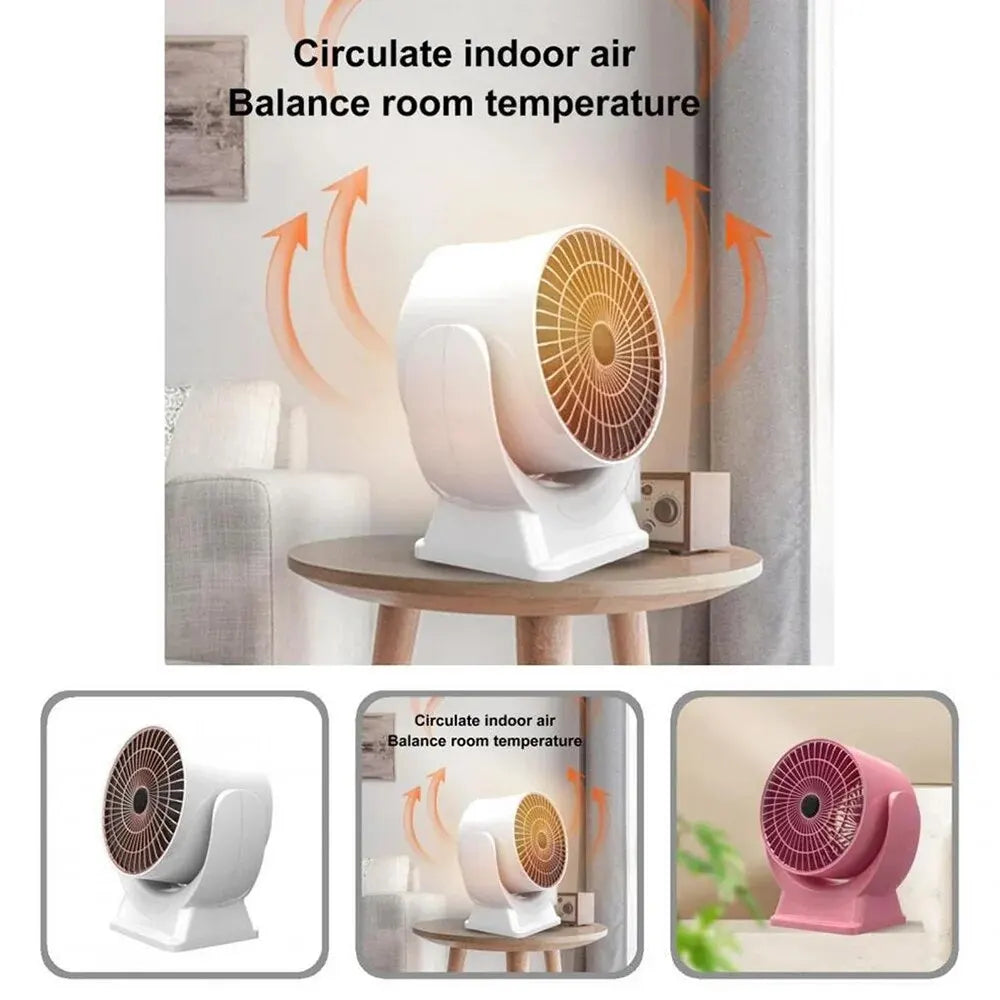 Portable Low Noise Fast Heating Fan Heater
