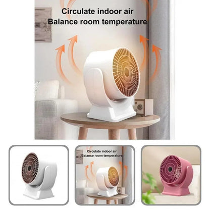 Portable Low Noise Fast Heating Fan Heater