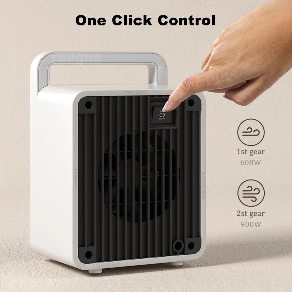 Portable Mini Electric Heater With Ptc Technology
