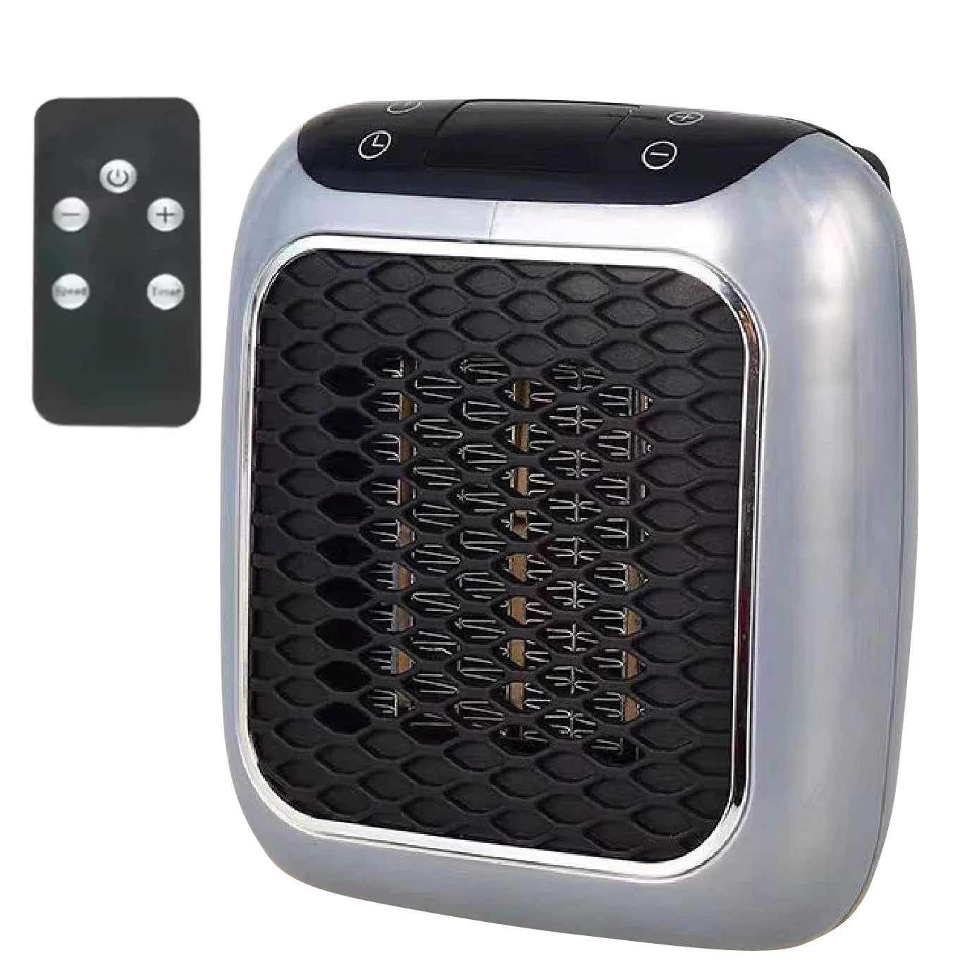 Wall Mounted Mini Ceramic Electric Heater With Remote