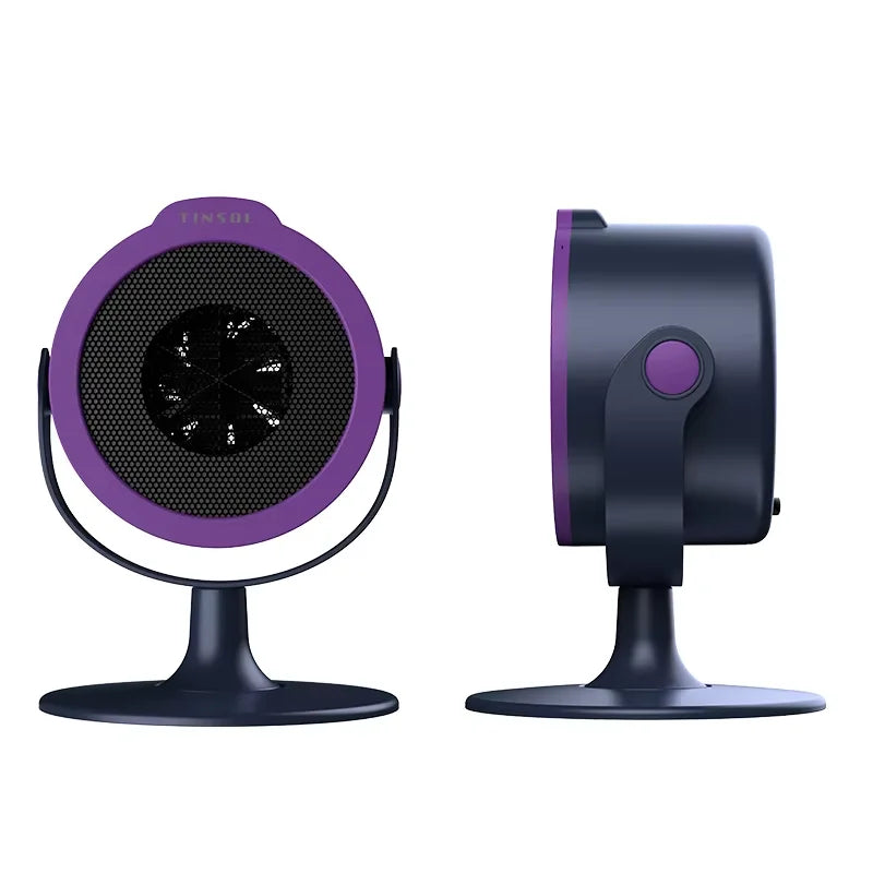 Compact Desktop Heater With Two-Level Warmth Adjustment