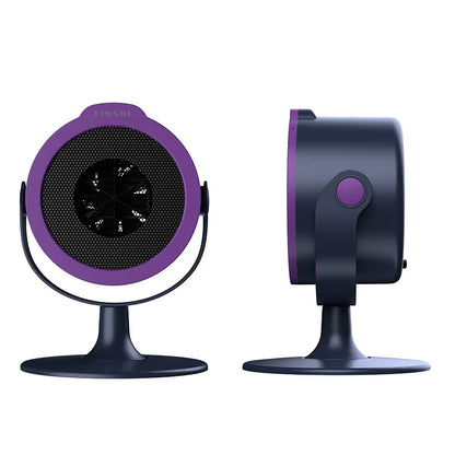 Compact Desktop Heater With Two-Level Warmth Adjustment