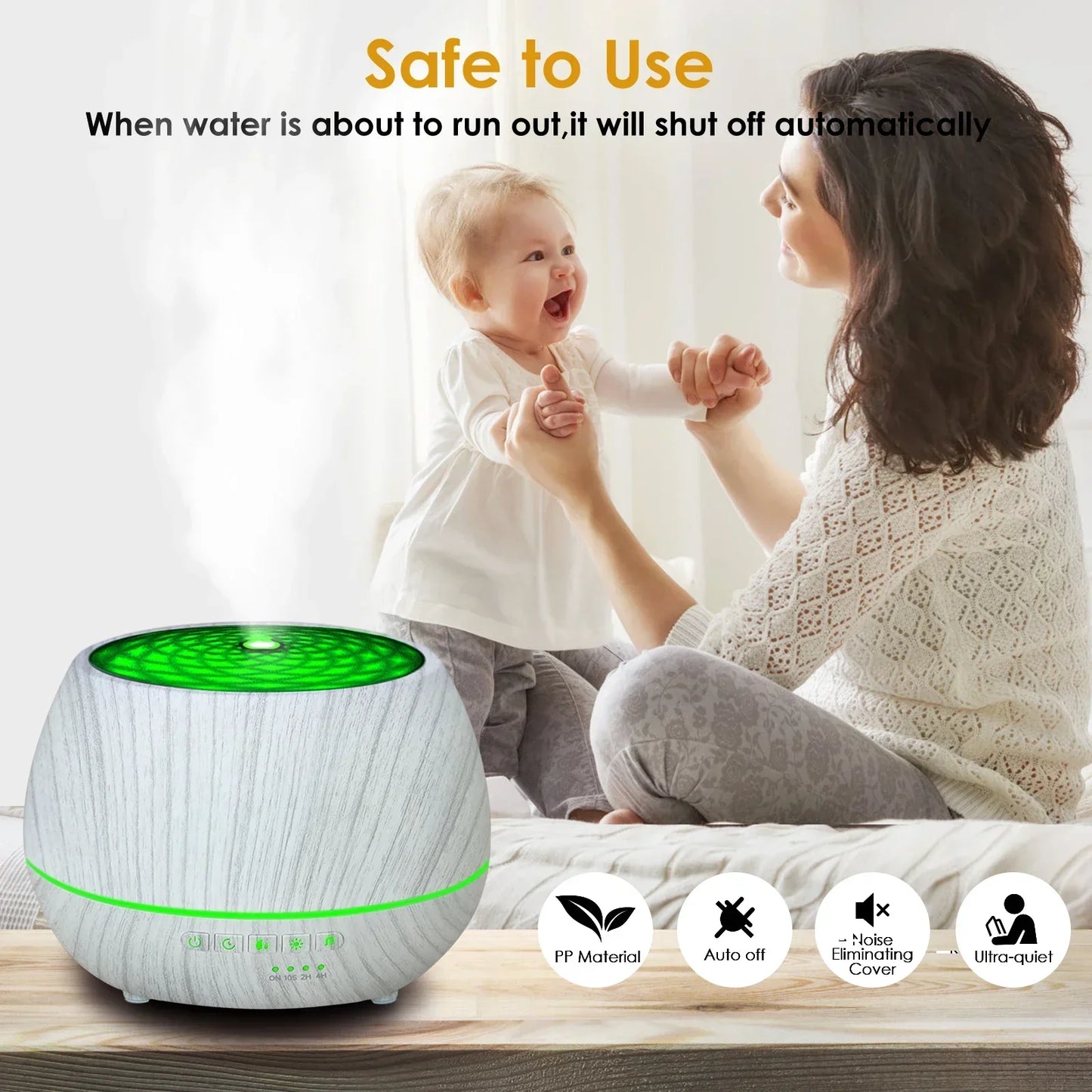 Smart Wifi Aroma Diffuser With Alexa Google Control