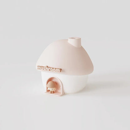 Mushroom House Ultrasonic Humidifier With Colorful Lighting