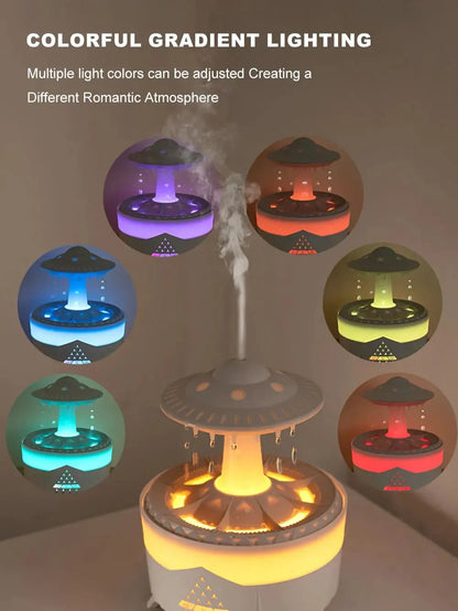 Ufo Aromatherapy Ultrasonic Humidifier With Remote Control