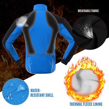 Men'S Waterproof Thermal Cycling Jacket