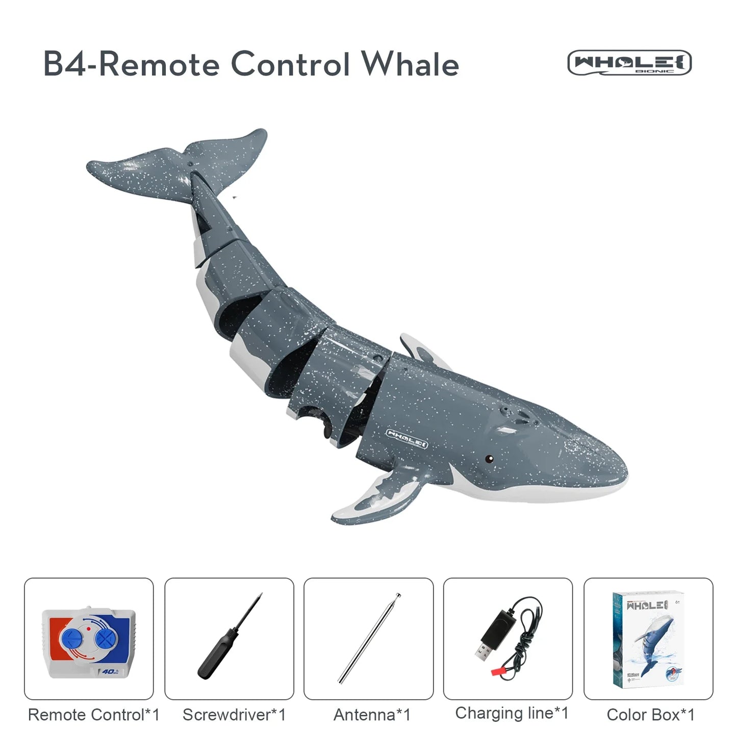 Remote Control Underwater Submarine Toy With Diving Feature