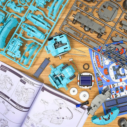 6-In-1 Solar Stem Robot Kit For Kids